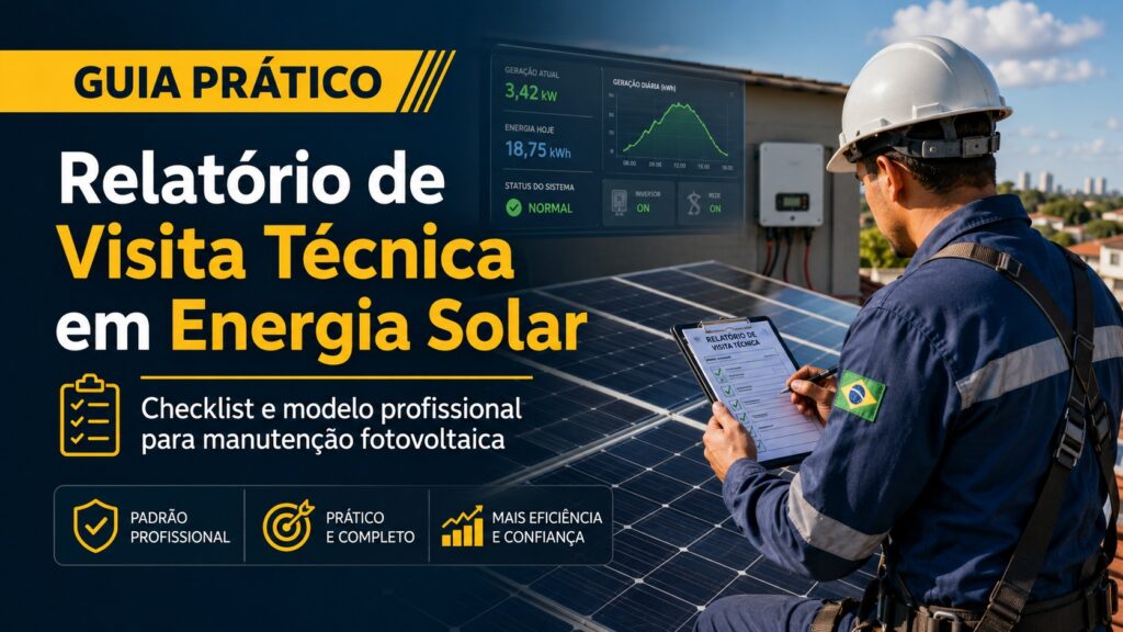 Relatório de Visita Técnica em Energia Solar
