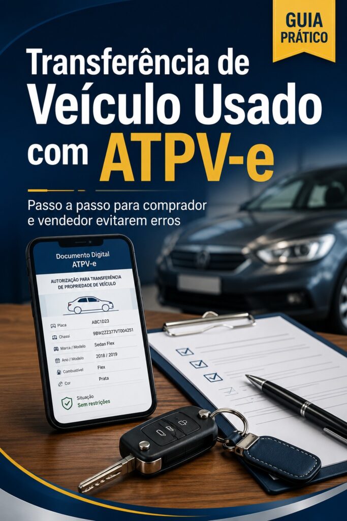 Transferência de Veículo Usado com ATPV-e
