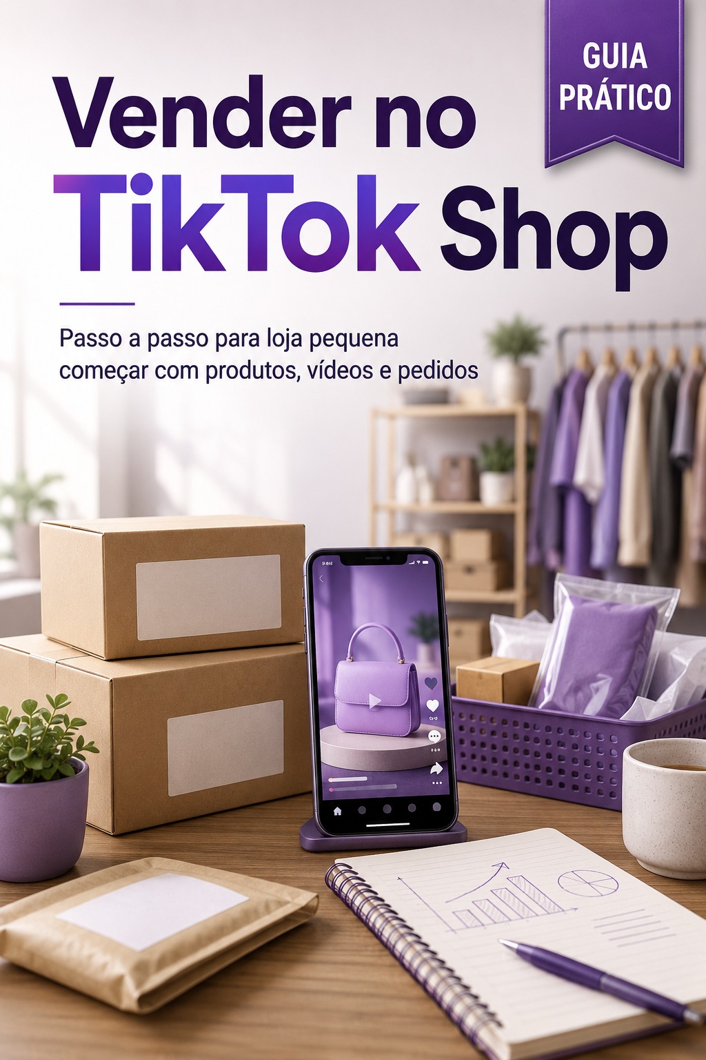 Vender no TikTok Shop para Loja Pequena